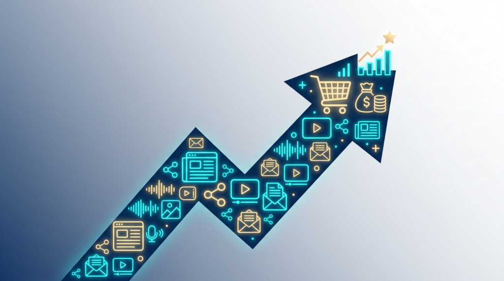 Real benefits of Human-Driven AI in content creation: consistent output, better engagement, and higher conversions using simple systems