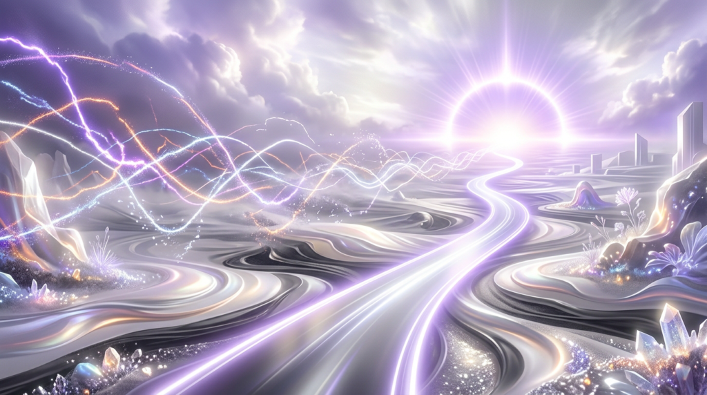 One bright path emerging from fading noisy trails to represent strategic offer selection