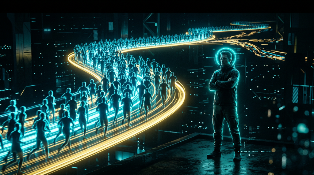 Consensus distortion in affiliate marketing - crowd following vs real validation