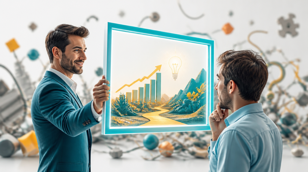 Framing the problem before presenting the solution in affiliate marketing